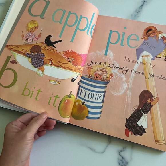 Vintage 1978 Dean & Son Ltd ABC Book of Children's Rhymes and Verse - Picture 3 of 10